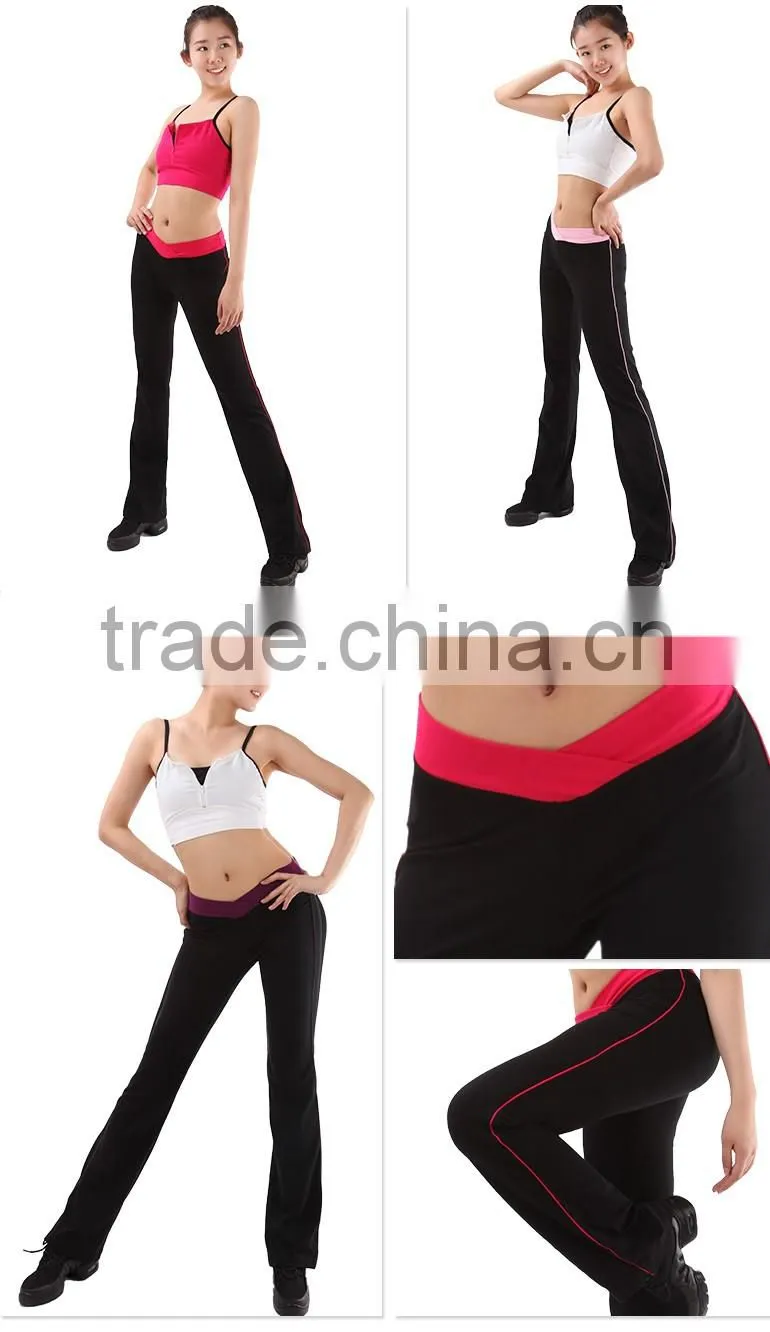 Jazz Pants,Two Tones Dance Pants, Yoga Pants