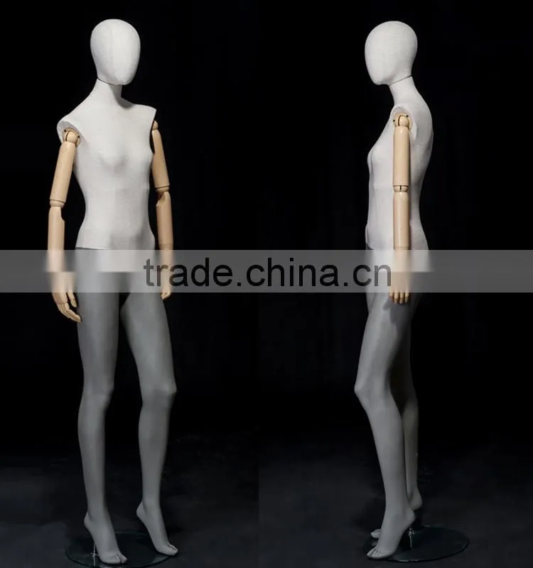 full body moveable female mannequin