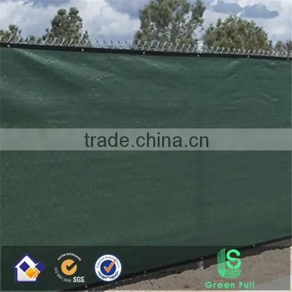 Tennis windscreen fence net