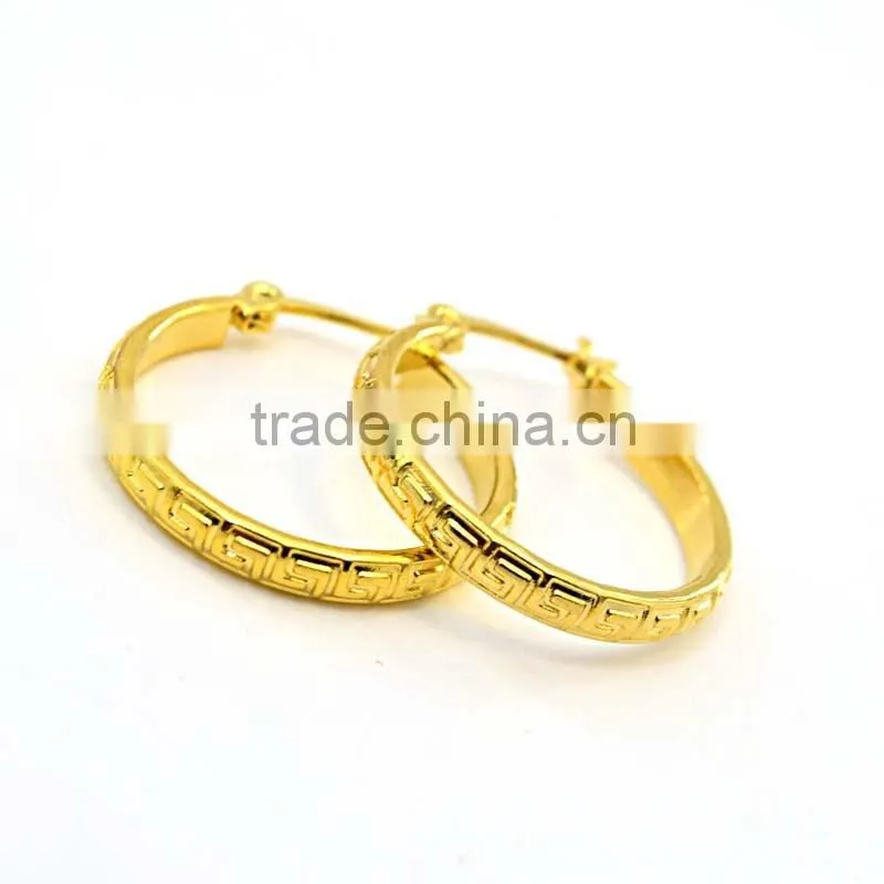 Alibaba Express Jewelry Accessories For Women Huggie Earrings Gold