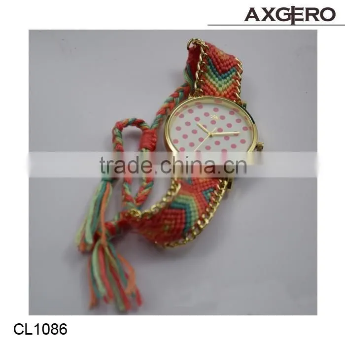 2016 Top sales China lady interchangeable strap watch