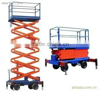 6-14m aluminium hydraulic alloy lifting platforms