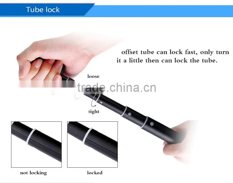 Travel products tube extended selfie stick