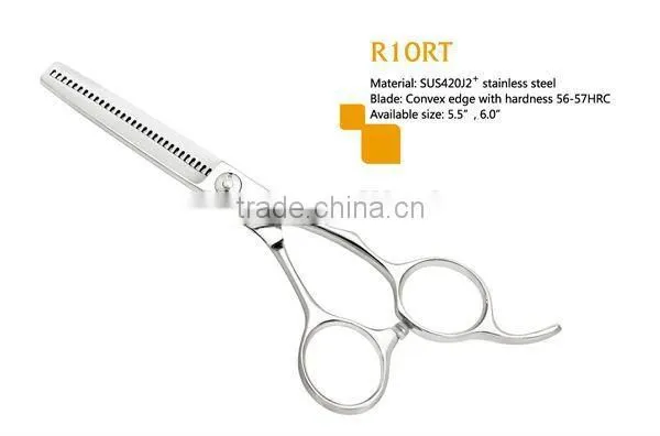 R10RT/Stainless steel/Convex edge/Reverse blade/hair thinner