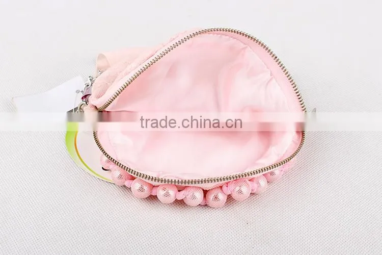 2015 Fast Shipment Sling bag baby girls coin purse girl lace pearls princess handbag