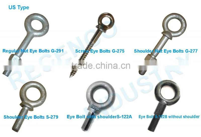 Stainless Steel Eye Bolt and Nut