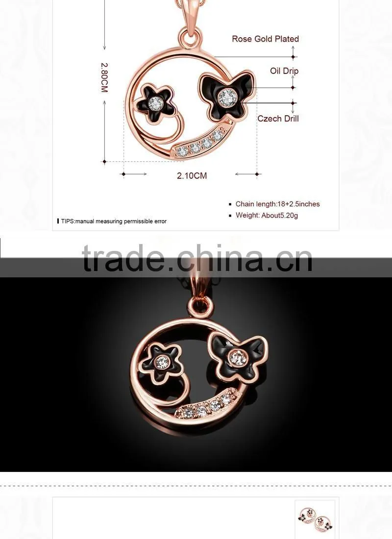 Attractive gold jewelry 18K Gold Plating Jewelry Set