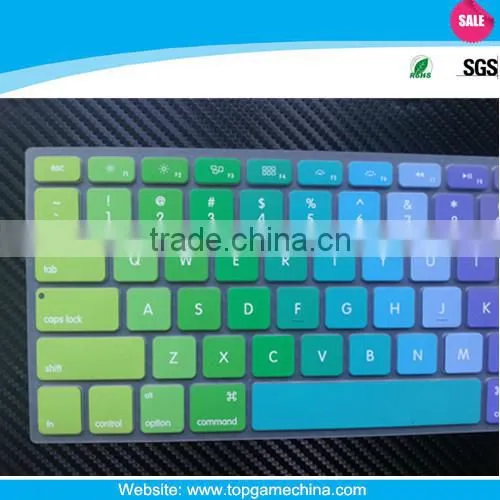 Compatible price For Macbook air 13" 15" silicone rubber keyboard protector
