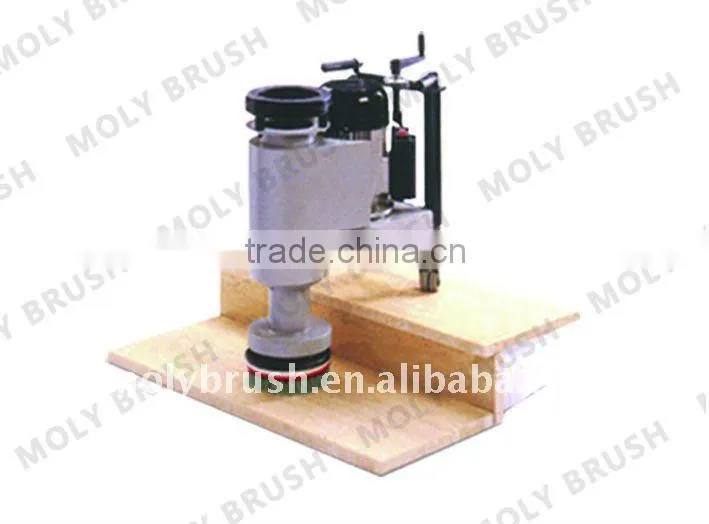 Diam.110mm snail lock with M14 abrasive brush,round stone grinding brushes