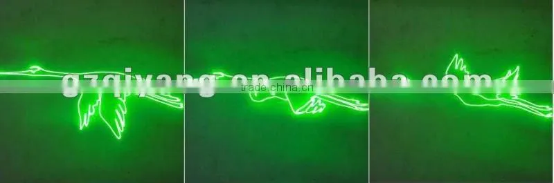 J2-G100 ilda 20k 100mw animation green laser dj