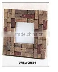 import bird rustic picture frame painted