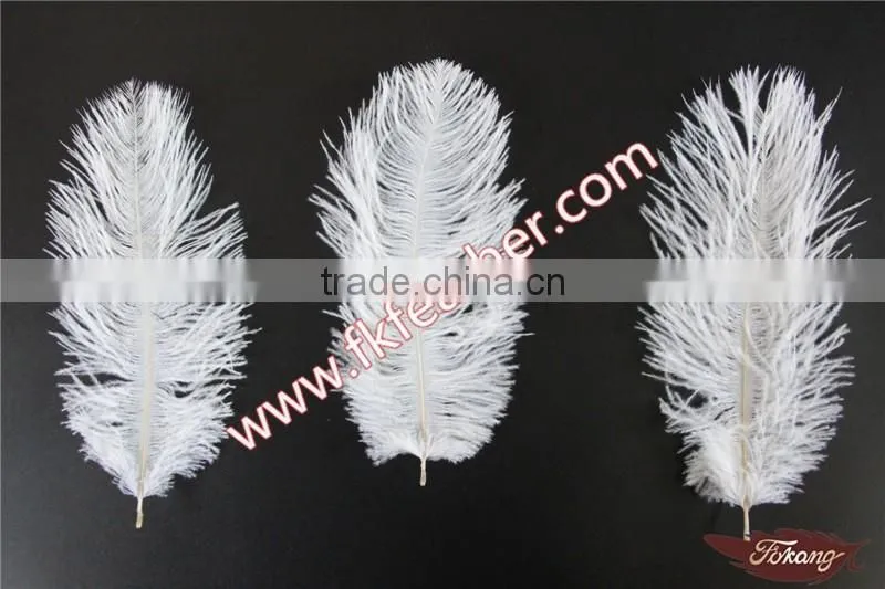 Wholesale Cheap DIY Multicolor Craft Small White Ostrich Feather 15cm to 20cm For Wedding Decorations