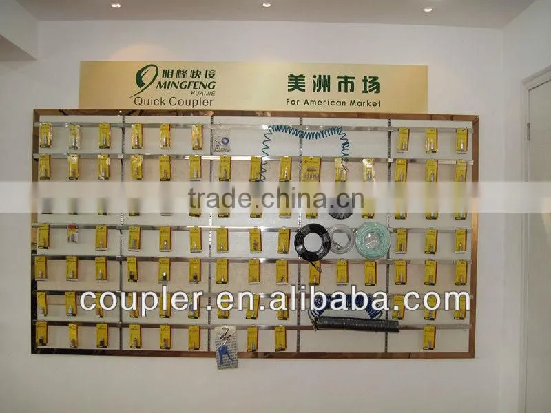 1/4''German brass quick connectors hose bar