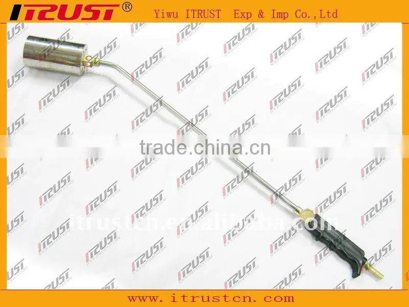 Slab flame gun