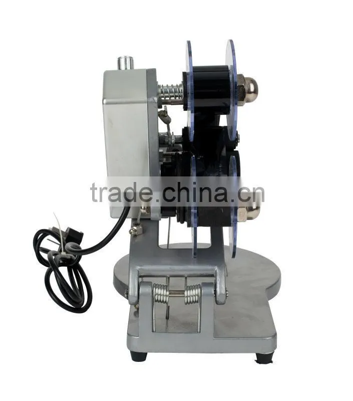 DY-8 portable manual hot color ribbon date coding machine
