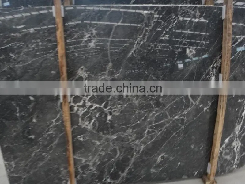 Light emprador grey marble slab