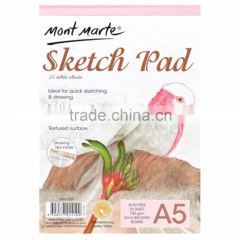 Mont Marte Sketch Pad 150gsm 25 sheet A5