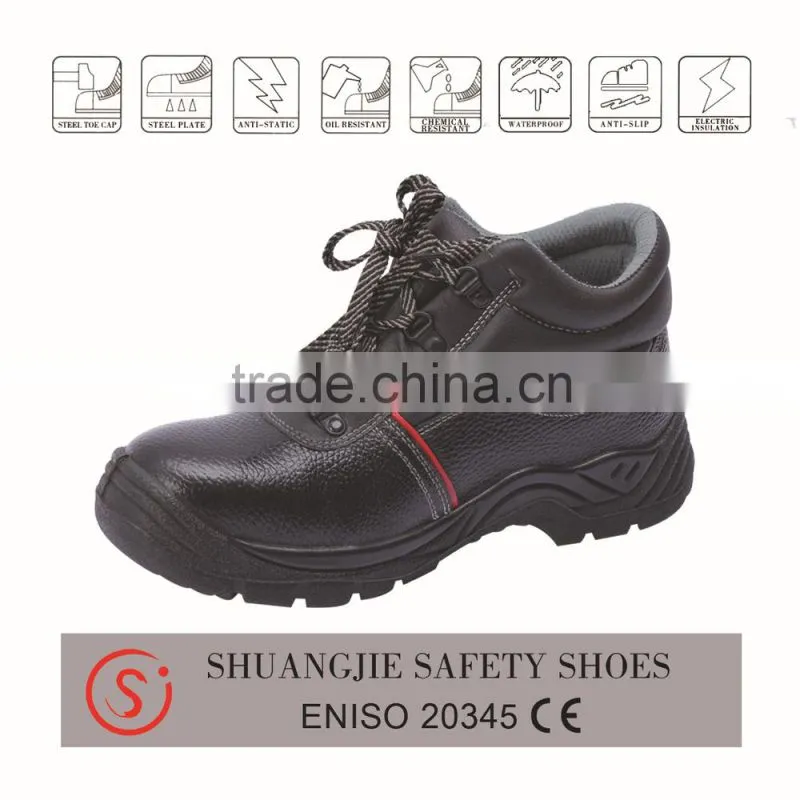 Cheapest men's safety boots safety shoes with steel toe 9056