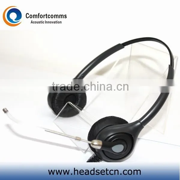 VOIP Computer Headsets with PLT Compatible Quick Disconnect/QD