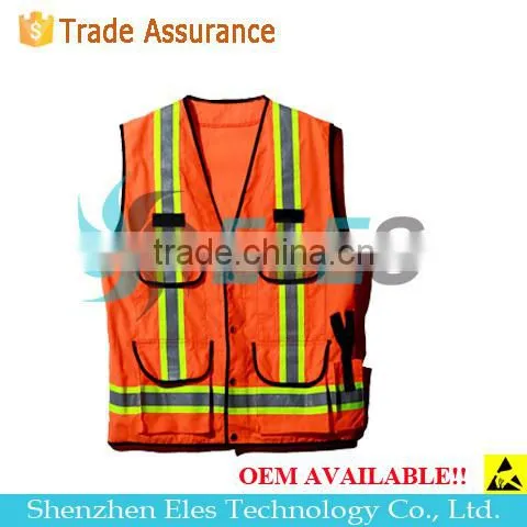 EN471 standard Factory high visibility reflective safety vest
