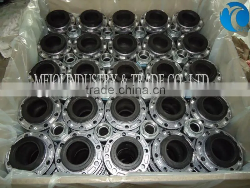 MEIQI Single Ball Flexible Rubber Joint for pipe joint