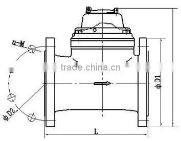 Bulk water meter