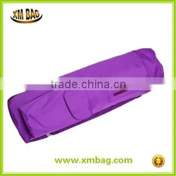 Top-Loading Lady Sport Waterproof Canvas Yoga Mat Bags, Yoga Mat Bags Wholesale