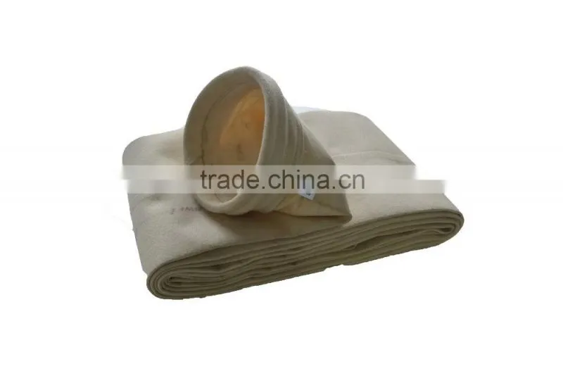 Needle punched nonwoven pps micron filter bag