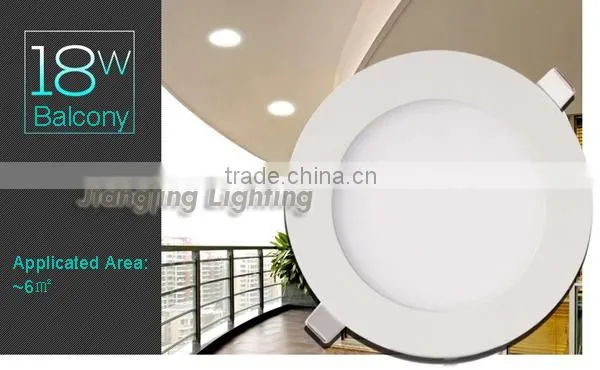 china factory epistar 3000-6500K smd2835 round led panel lighting
