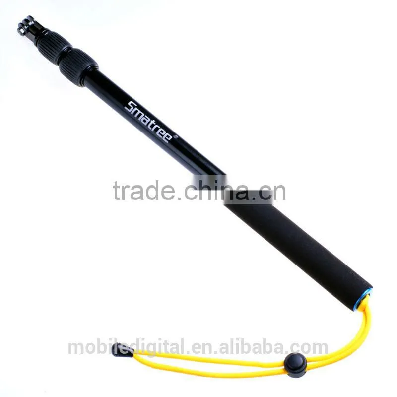 Newest Aluminum GoPro Telescopic Extendable Pole Monopod For Monopod Go Pro Hero3 hero 3 black edition accessories