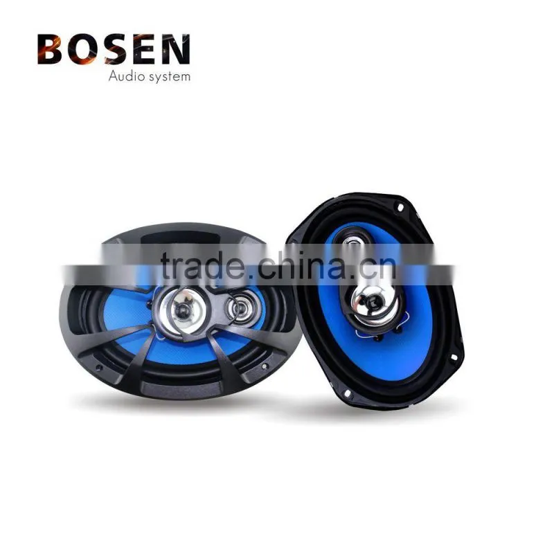 3-way Coaxial 6X9 Speaker for car with rubber surround diaphragm