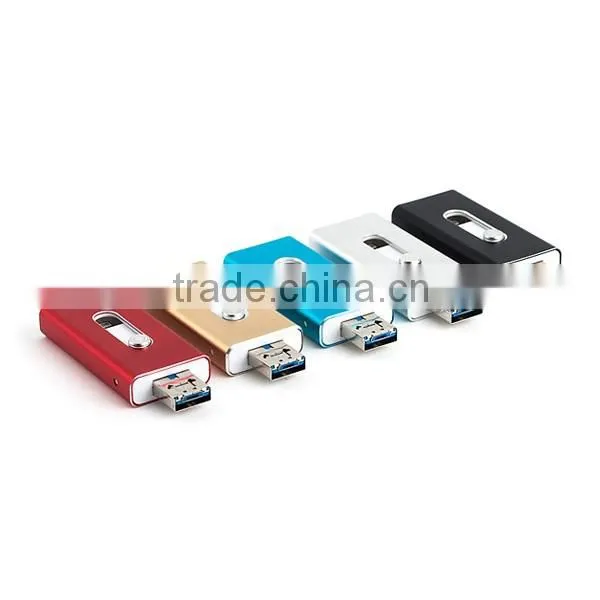 Super mini otg usb 3.0 flash drive otg usb flash drive for ios and android