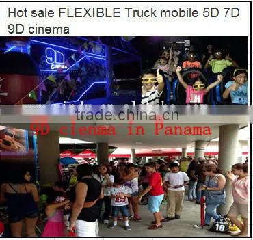 2015 hot product steel material safety motion simulator 5D cinema