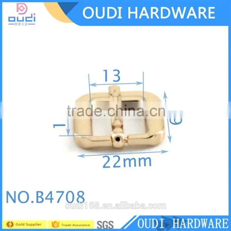 Customized Zinc Alloy Pin buckle for elastic belt and bags