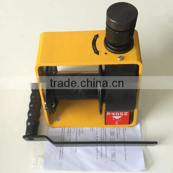 cable pulling winch