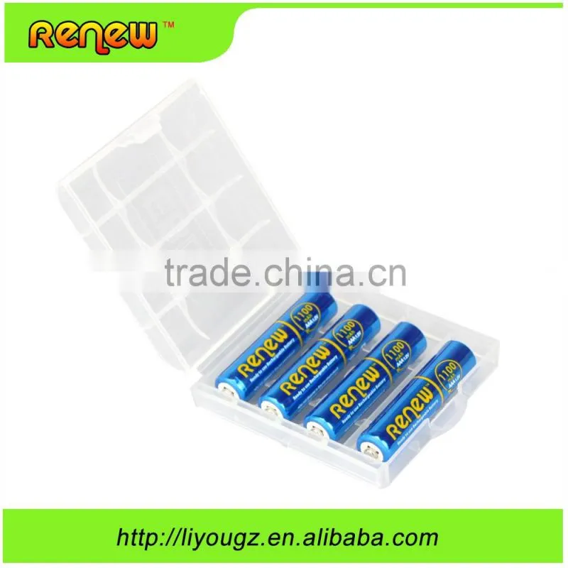 RENEW brand Ready-To-Use NiMH 1100mAh AAA Rechargeable Batteries, 20 Pack