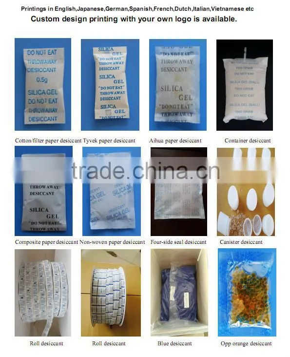 silica gel ball blue msds