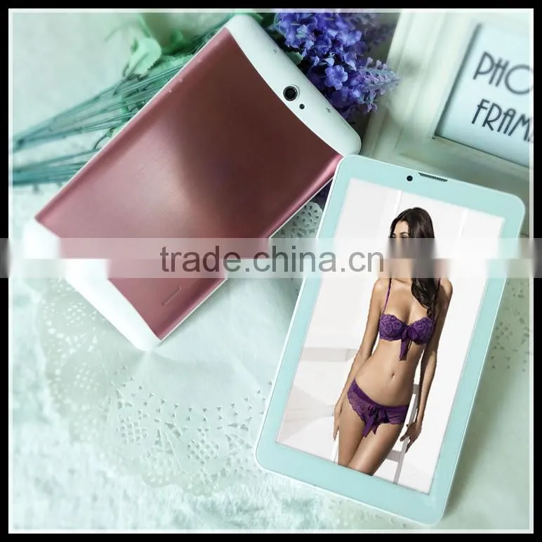 7 Inch Dual Core 3G Calling Dual Sims Android 4.4 Tablet PC with Metal shell wifi and Bluetooth