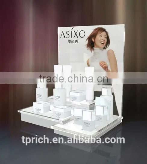 2015 best selling counter cosmetic display rack