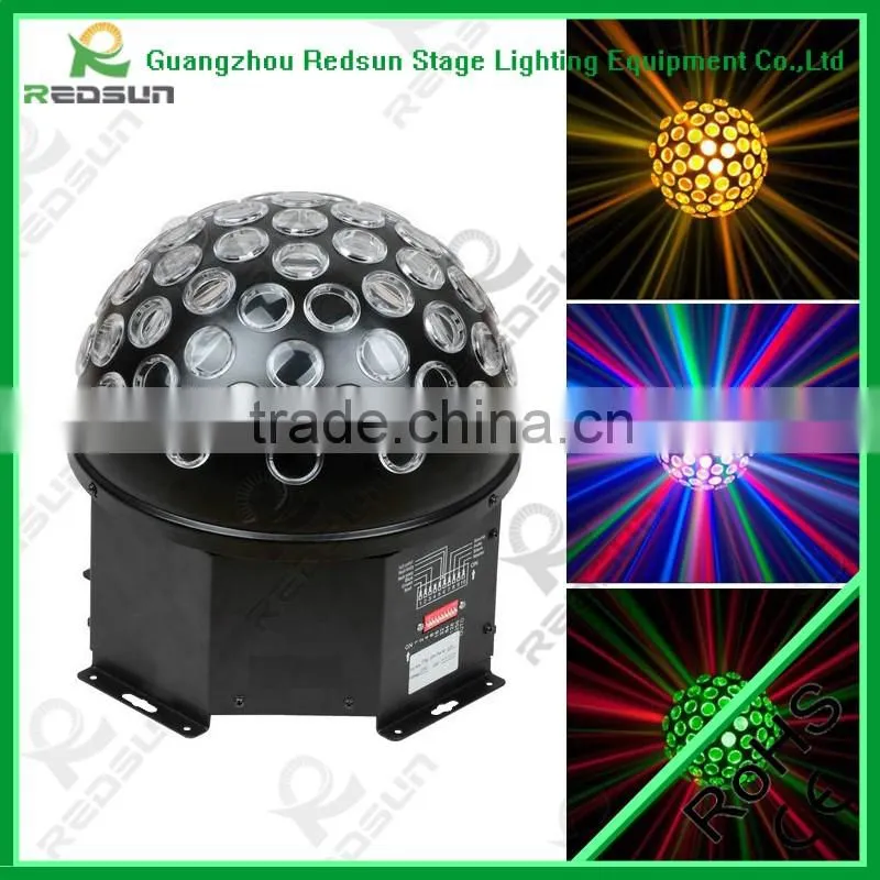 Lowest Price and Good Effect Remote Control LED Magic Thunder Ball Light for party disco