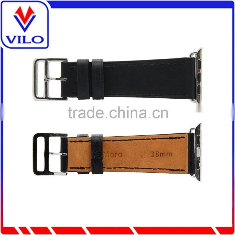 2016 New Style Genuine Leather Double Tour Watch Band Strap Replacement Band for Apple Watch