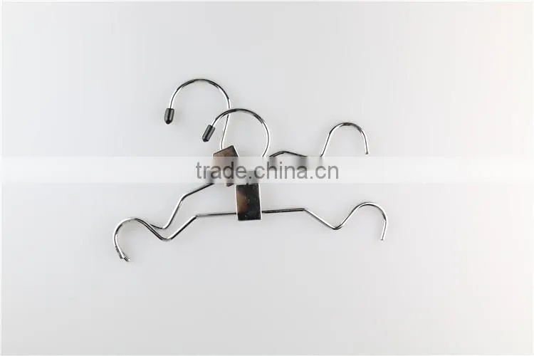 Popular Chrome Metal Clothes Dress Wire Hanger For Laundry