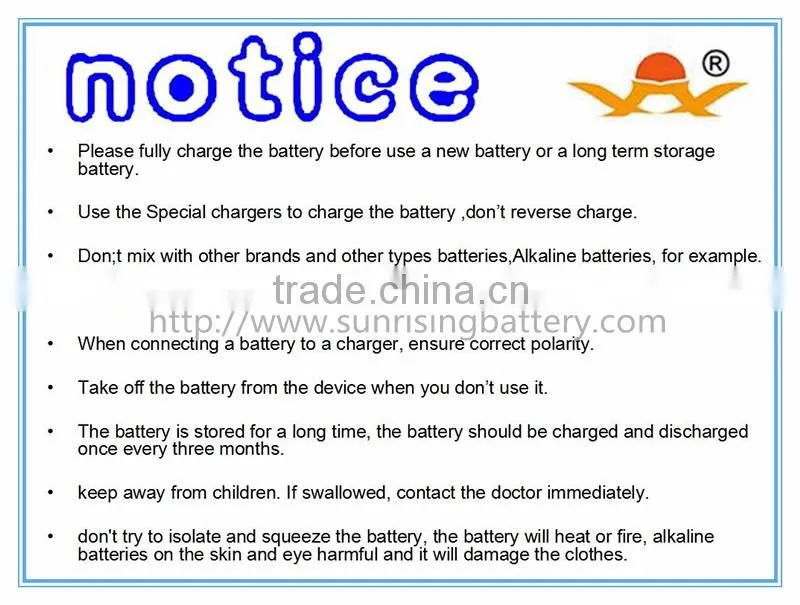 Ni-MH AAA 500mAh 1.2V Rechargeable 3A Neutral Battery Bateria Baterias