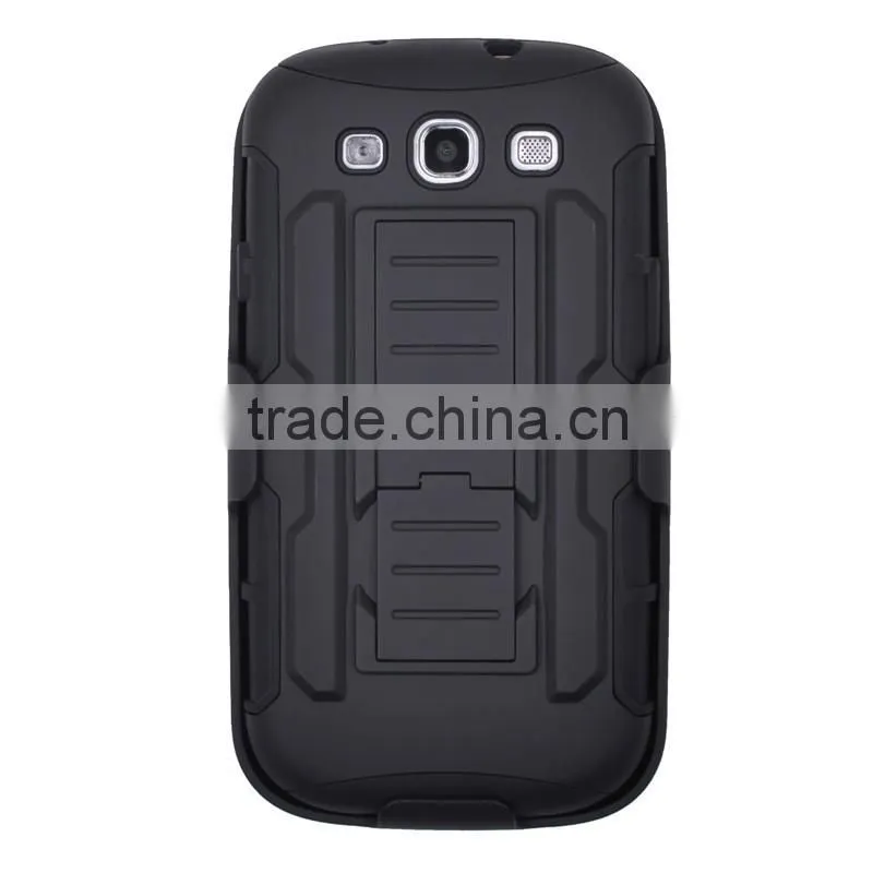 Hybrid Hard Armor Rugged Mobile Phone Case For Samsung Galaxy A3 A5 Stand Back Cover