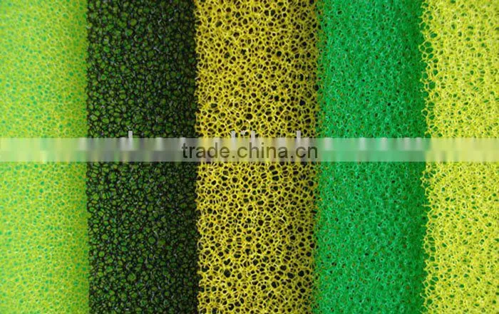 2016 Chinese high quality PU filter sponge manfacturer supply
