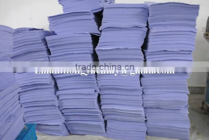 Logo printed super water absorbent nonwoven fabric floor wiping cloth ( viscose/polyester)