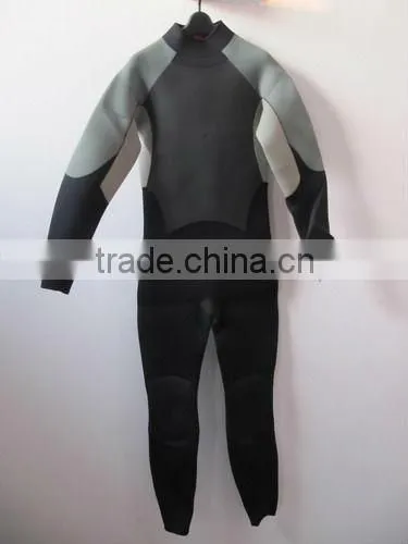 5mm Neoprene Men Fullsuit Back Zip Diving Wetsuit