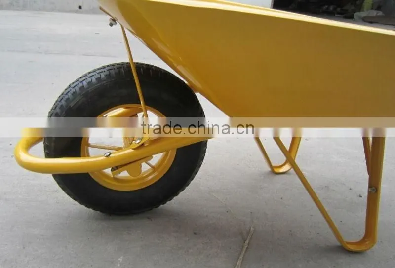 single wheelbarrow garden yard barrow cart wb6400