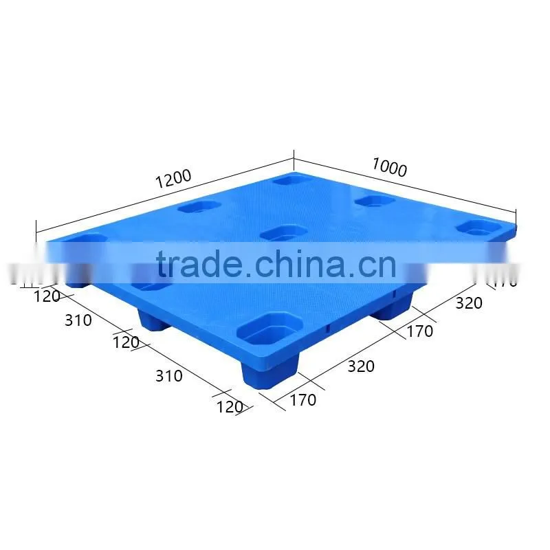 1200x1000x140mm One Time cargo export HDPE plastic pallets