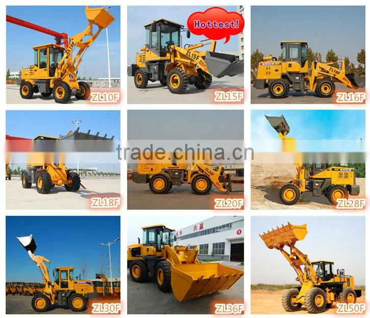 Chinese Manufacturer 1.6t Tractor with Loader for Sale, Mini Loader for Sale
